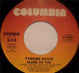 Tyrone Davis - Close To You