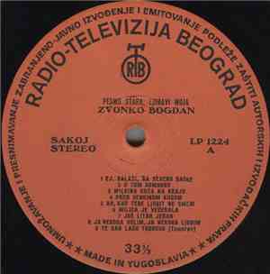 Zvonko Bogdan - Pesmo Stara, Ljubavi Moja