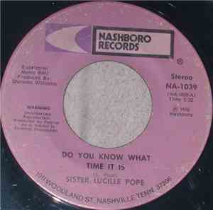 Sister Lucille Pope And The Pearly Gates - Do You Know What Time It Is