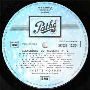 Yvette Horner - Classiques Du Musette Vol. 2