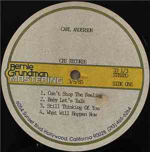 Carl Anderson - Protocol