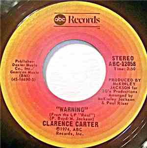 Clarence Carter - Warning