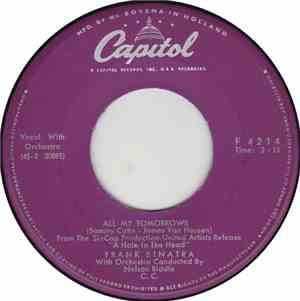 Frank Sinatra - All My Tomorrows