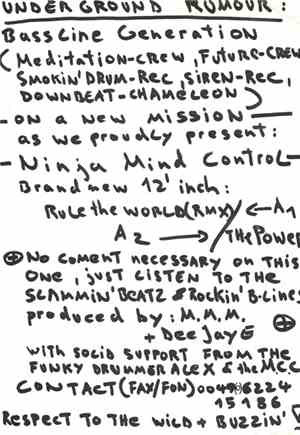 Bassline Generation - Rule The World / Power