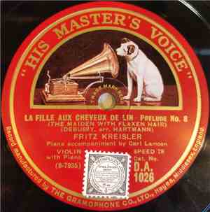 Fritz Kreisler - Le Fille Aux Cheveux De Lin - Prelude No. 8 = The Maiden With Flaxen Hair / En Bateau = Boating