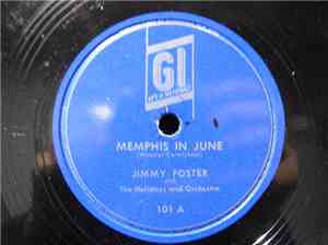 Jimmy Foster  With The Holidays  - Memphis In June