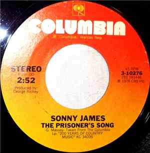 Sonny James - The Prisoner's Song / Back In The Saddle Again