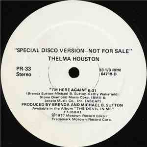 Thelma Houston - I'm Here Again