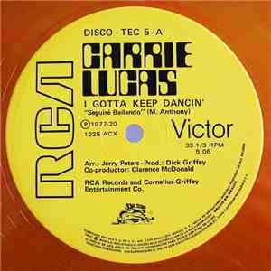 Carrie Lucas - I Gotta Keep Dancin' (Seguiré Bailando)