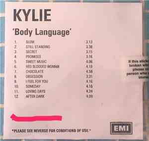 Kylie - Body Language