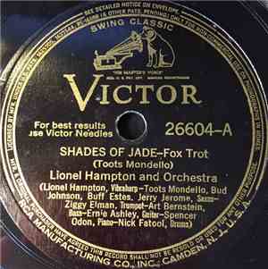 Lionel Hampton And Orchestra - Shades Of Jade / Till Tom Special
