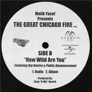 Malik Yousef - Malik Yousef Presents The Great Chicago Fire ...