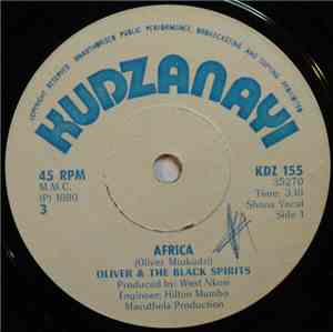 Oliver & The Black Spirits - Africa / Nhai Baba Vangu