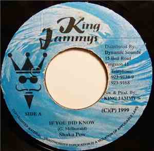 Shaka Pow / Patriot  - If You Did Know / Fussing And Fighting
