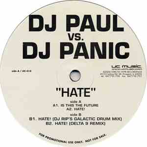 DJ Paul Vs. DJ Panic - Hate