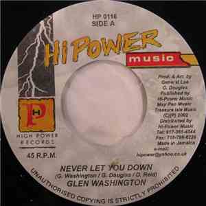 Glen Washington - Never Let You Down