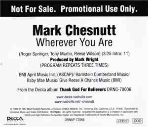 Mark Chesnutt - Wherever You Are