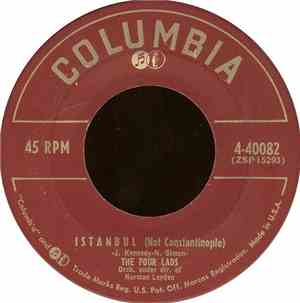 The Four Lads - Istanbul (Not Constantinople) / I Should Have Told You Long Ago