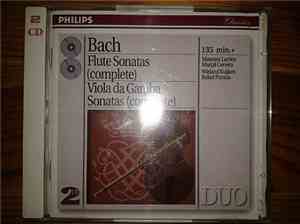 Bach, Larrieu, Puyana, Kuijken, Cervera - Complete Flute Sonatas • Complete Viola da Gamba Sonatas