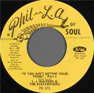 L.J.Waiters & The Electrifiers - If You Ain't Getting Your Thing