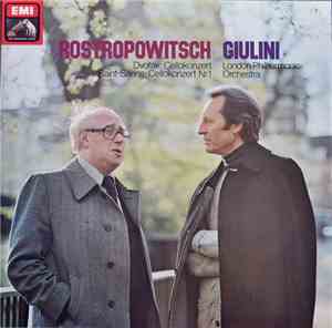 Rostropovitch, Giulini, Dvořák, Saint-Saëns - Cello Concerto / Cello Concerto No.1