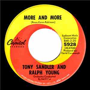 Tony Sandler And Ralph Young - More And More / Imagine Me