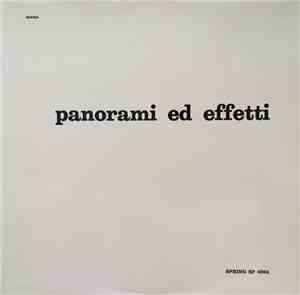 Alessandroni, Santucci, Atmo , De Mutiis - Panorami Ed Effetti