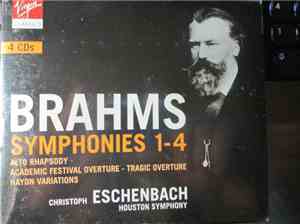 Brahms - Christoph Eschenbach, Houston Symphony - Symphonies 1-4 - Alto Rhapsody - Academic Festival Overture - Tragic Overture - Haydn Variations