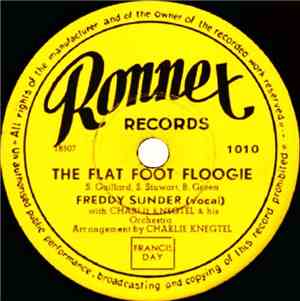 Freddy Sunder with Charlie Knegtel & His Orchestra - The Flat Floot Floogie / Calling Car Boogie