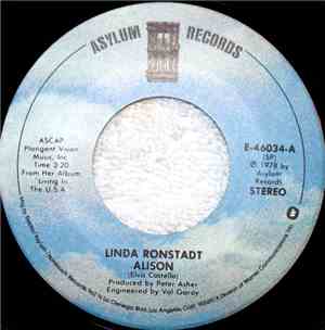 Linda Ronstadt - Alison / Mohammed's Radio