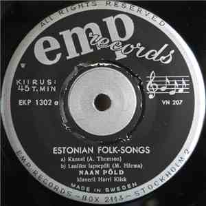 Naan Põld - Estonian Folk-Songs