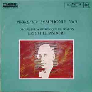 Prokofiev, Orchestre Symphonique De Boston, Erich Leinsdorf - Symphony No. 5