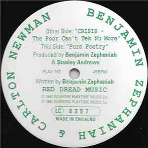 Benjamin Zephaniah & Carlton Newman - Crisis