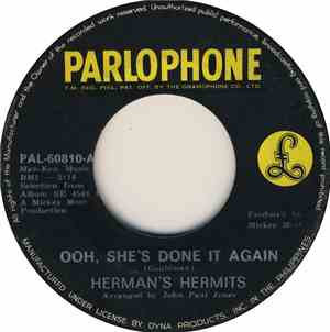 Herman's Hermits - Ooh, She's Done It Again