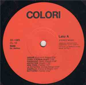 Unknown Artist - Colori