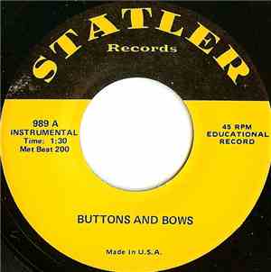 Frank Hatchett - Buttons And Bows / It's The Joint