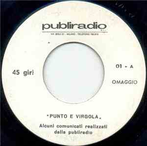 No Artist / C. A. Rossi - Punto E Virgola / E Se Domani