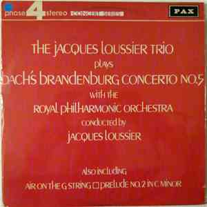 The Jacques Loussier Trio With The Royal Philharmonic Orchestra - Bach's Brandenburg Concerto No. 5