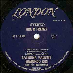 Caterina Valente, Edmundo Ros And His Orchestra - Fire & Frenzy