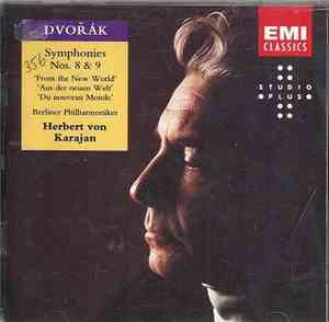 Dvořák, Berliner Philharmoniker, Herbert von Karajan - Symphonies Nos. 8 & 9 ('From The New World')