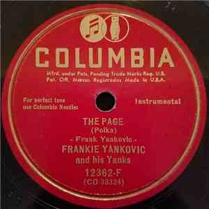 Frankie Yankovic And His Yanks - The Page / The Accordion Man