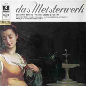 Johannes Brahms - David Oïstrakh , Violine ‧ Orchestre National De La Radiodiffusion Française ‧ Dirigent: Otto Klemperer - Violinkonzert D-dur Op. 77