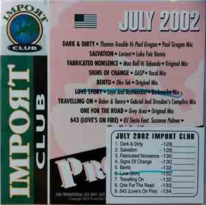 Various - Promo Only Import Club: July 2002