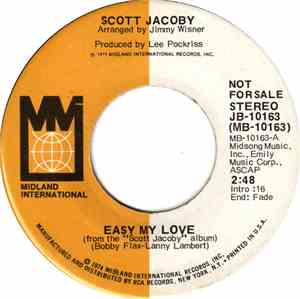 Scott Jacoby  - Easy My Love
