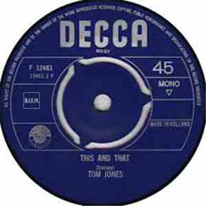 Tom Jones - This And That