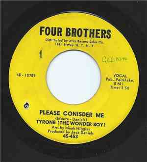 Tyrone (The Wonder Boy) - Please Conisder Me / You Make Me Suffer