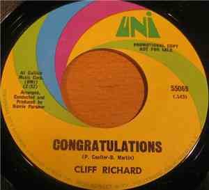 Cliff Richard - Congratulations