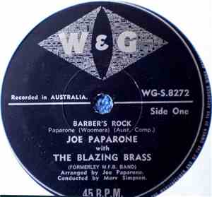 Joe Paparone With The Blazing Brass - Barber's Rock / Macarena