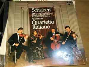 Schubert – Quartetto Italiano - Der Tod Und Das Mädchen = Death And The Maiden = La Jeune Fille Et La Mort