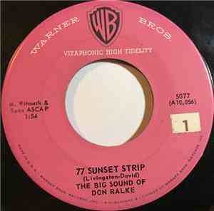 The Big Sound Of Don Ralke / Pete Candoli And His Orchestra - 77 Sunset Strip / 77 Sunset Strip Cha Cha